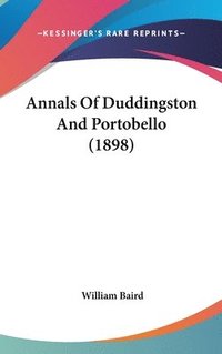 bokomslag Annals of Duddingston and Portobello (1898)
