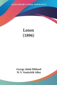 bokomslag Lenox (1896)