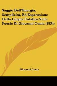 bokomslag Saggio Dell'Energia, Semplicitai, Ed Espressione Della Lingua Calabra Nelle Poesie Di Giovanni Conia (1834)