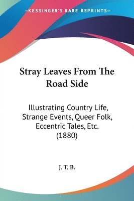 bokomslag Stray Leaves from the Road Side: Illustrating Country Life, Strange Events, Queer Folk, Eccentric Tales, Etc. (1880)