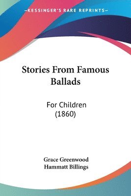 bokomslag Stories From Famous Ballads