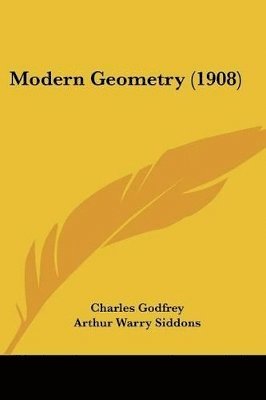 bokomslag Modern Geometry (1908)