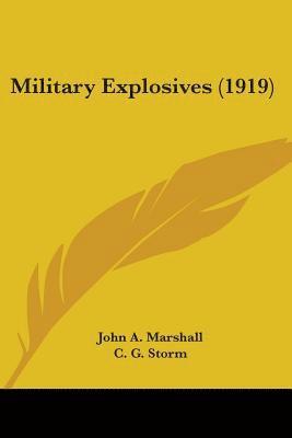 Military Explosives (1919) 1