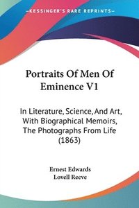 bokomslag Portraits Of Men Of Eminence V1