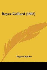 bokomslag Royer-Collard (1895)