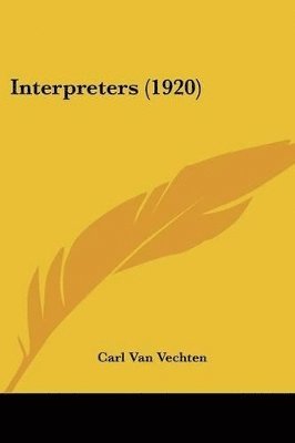 bokomslag Interpreters (1920)
