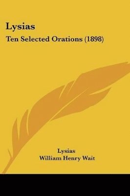 bokomslag Lysias: Ten Selected Orations (1898)