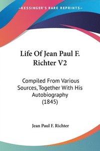 bokomslag Life Of Jean Paul F. Richter V2