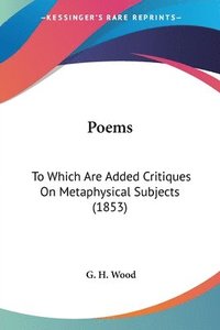bokomslag Poems