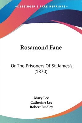 Mary Lee, Catherine Lee - Rosamond Fane, Häftad