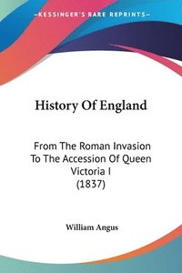 bokomslag History Of England