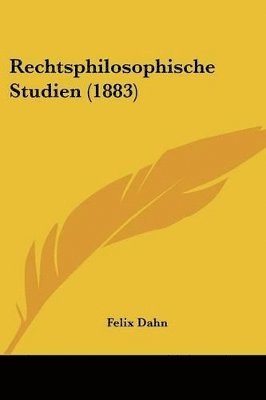 Rechtsphilosophische Studien (1883) 1