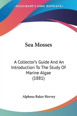 bokomslag Sea Mosses: A Collector's Guide and an Introduction to the Study of Marine Algae (1881)