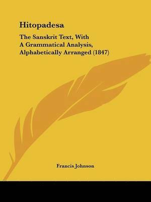Francis Johnson - Hitopadesa, Häftad
