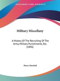 bokomslag Military Miscellany