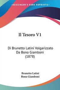 bokomslag Il Tesoro V1: Di Brunetto Latini Volgarizzato Da Bono Giamboni (1878)