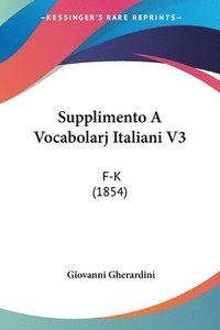 bokomslag Supplimento A Vocabolarj Italiani V3