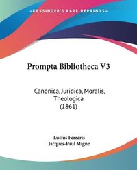 bokomslag Prompta Bibliotheca V3