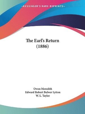 The Earl's Return (1886) 1