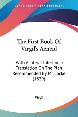 First Book Of Virgil's Aeneid