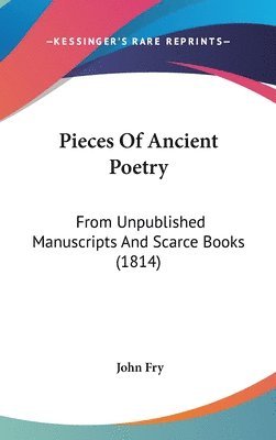 Pieces Of Ancient Poetry 1