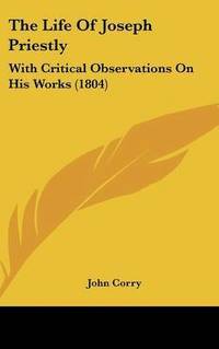 bokomslag Life Of Joseph Priestly