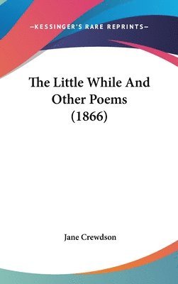 bokomslag Little While And Other Poems (1866)