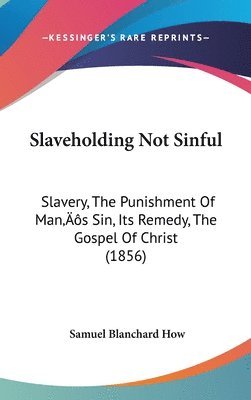 bokomslag Slaveholding Not Sinful