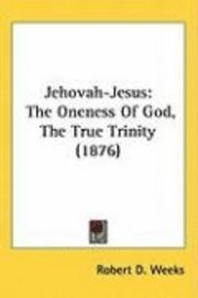 bokomslag Jehovah-Jesus: The Oneness of God, the True Trinity (1876)