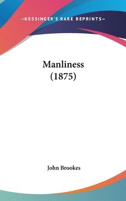 Manliness (1875) 1