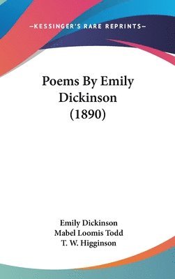 bokomslag Poems by Emily Dickinson (1890)