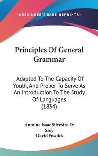 bokomslag Principles Of General Grammar