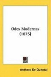 bokomslag Odes Modernas (1875)