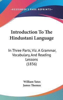 Introduction To The Hindustani Language 1