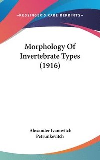 bokomslag Morphology of Invertebrate Types (1916)