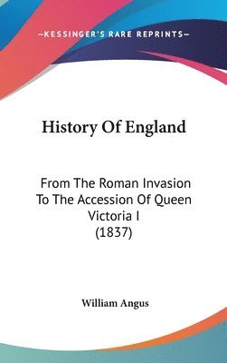 bokomslag History Of England