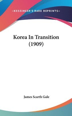 Korea in Transition (1909) 1