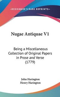 bokomslag Nugae Antiquae V1