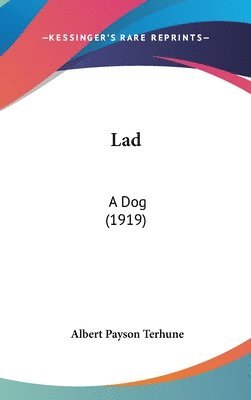bokomslag Lad: A Dog (1919)