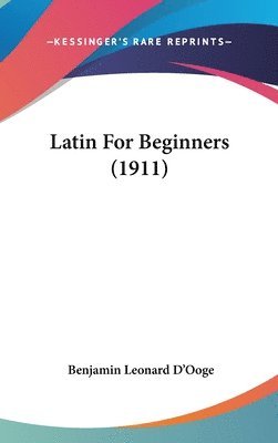 Latin for Beginners (1911) 1