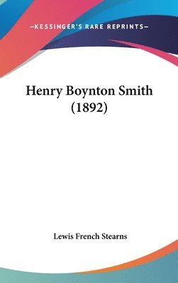 Henry Boynton Smith (1892) 1