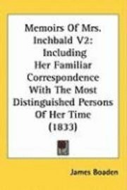 bokomslag Memoirs Of Mrs. Inchbald V2