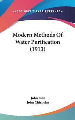 Modern Methods of Water Purification (1913) 1
