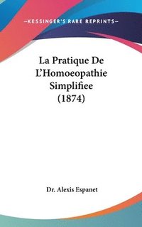 bokomslag Pratique De L'Homoeopathie Simplifiee (1874)
