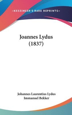 Joannes Lydus (1837) 1