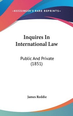 Inquires In International Law 1