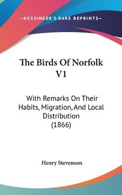 bokomslag Birds Of Norfolk V1