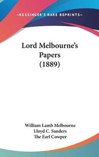 bokomslag Lord Melbourne[s Papers (1889)