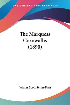 The Marquess Cornwallis (1890) 1