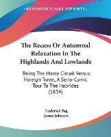 bokomslag The Recess Or Autumnal Relaxation In The Highlands And Lowlands: Being The Home Circuit Versus Foreign Travel, A Serio-Comic Tour To The Hebrides (183